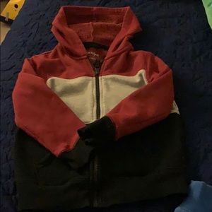 Kids zip-up hoodie.